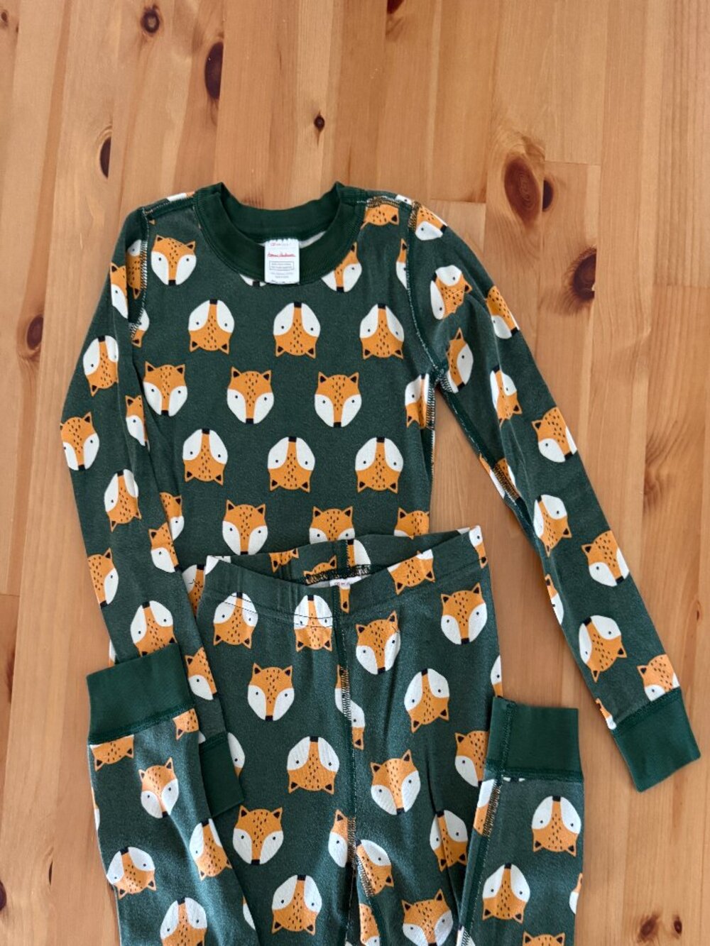 Hanna Andersson Kids Pajama Set 100% Organic Cotton